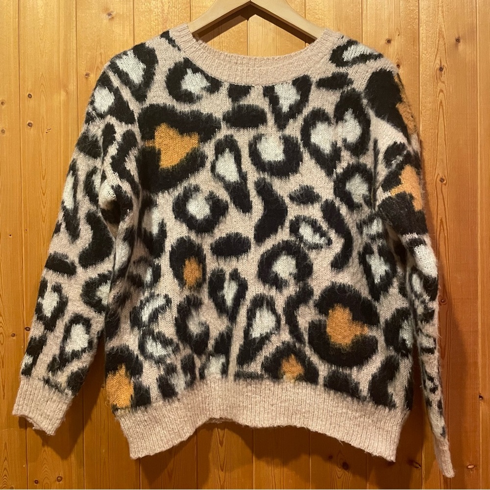 Silverflint Leopard Print Sweater